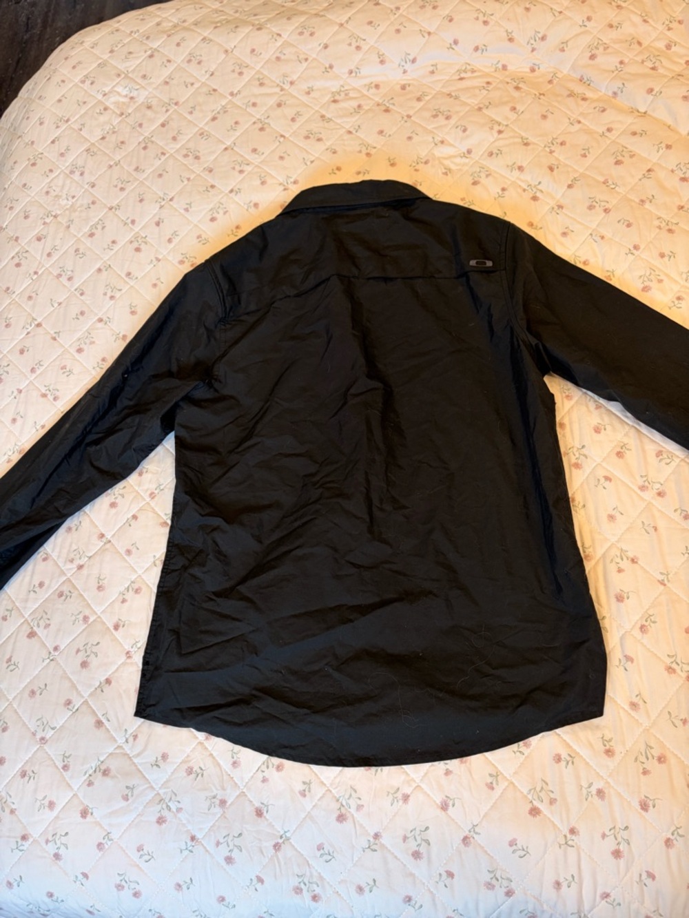 Oakley Black Button-Up Long Sleeve Shirt - Picture 4 of 7